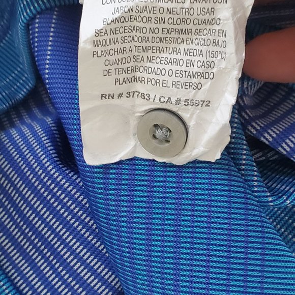 PGA Tour Men's Striped Golf Golfing Polo Shirt Size Size L - Picture 10 of 11